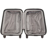 Ben Sherman Nottingham Hardside 4-Wheel 3-Piece Spinner Luggage Set; 20" Carry-on, 24", 28", Red