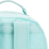 Kipling Seoul Go Large 15" Laptop Backpack Fresh Teal Hologram