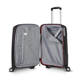 Gabbiano Gallo Collection 3 Piece Hardside Spinner Set (Black)