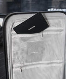 CHESTER Minima Carry-On Luggage / 22" Lightweight Polycarbonate Hardshell/Spinner Suitcase/TSA Approved Cabin Size (Charcoal)