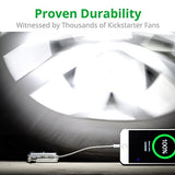 Zendure A5 Portable Phone Charger 16750mAh – Ultra-Durable Power Bank, Pass-Through Charging External Battery Pack for iPhone, iPad, Samsung Galaxy and More, PC Advisor Winner 2014-2018 – Silver