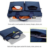 Cartinoe RFID Blocking 15.6 inch Laptop Shoulder Bag, Business Briefcase Water Resistant