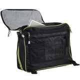CALPAK Ransom Black 18-inch Premium Expandable Laptop Messenger Bag