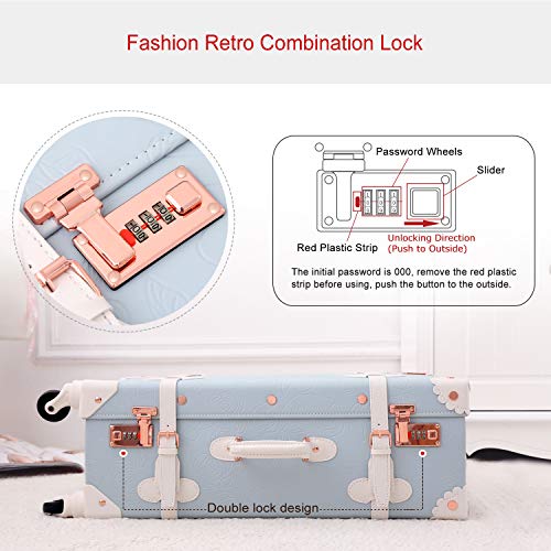 Shop UNIWALKER Retro Luggage Set 20 inch Wome – Luggage Factory