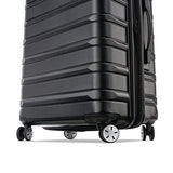 Samsonite Omni 2 Hardside Expandable Luggage with Spinner Wheels, Midnight Black, Carry-On 20-Inch