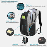 Business Laptop Backpack, HiOrange Travel Anti Theft Computer Backpack with USB Charging Port,