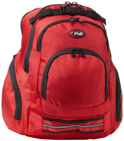 CalPak Rocket 18-inch Deluxe Laptop Backpack, Deep Red, One Size