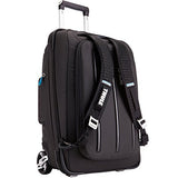 Thule Crossover 38 Liter Rolling Carry-On With Laptop Compartment, Black (Tcru-115)