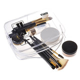 (3 Pack) Anrui Tsa Approved Clear Toiletry Bag Travel Carry On Airport Airline Compliant Bag