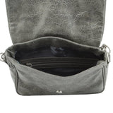 Buffalo David Bitton Angela Foldover Handbag - Grey