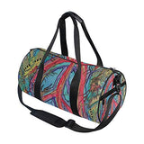 Hippie BestTravel Duffle Bag Sports Luggage with Backpack Tote Gym Bag for Man and Women
