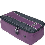 eBags Shoe Bag - Travel Packing Cube for Shoes - (Eggplant)
