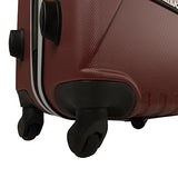 Timberland Shelburne Expandable Three Piece Hardside Luggage Set (21In/24In/28In), Chocolate