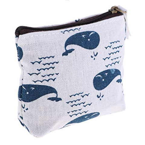 Lovely 5 Styles Zipper Coin Purse Card Holder Wallet Cosmetic Makeup Bag (Color - 01)