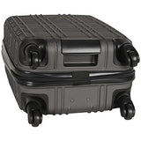 Ben Sherman Nottingham 20” Lightweight Embossed Pap 4-Wheel Upright Carry-On, Charcoal
