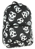 Misfits Backpack Skull Punk Rock Album Logo