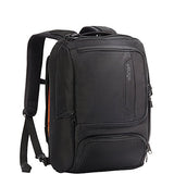eBags Professional Slim Junior Laptop Backpack for Travel, School & Business - Fits 15.75" Laptop - Anti-Theft - (Solid Black)