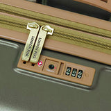 London Fog Huntington 3 Piece Hardside Spinner Set, Olive