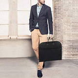 Travel Suit Bag Carrier with Extra Front Compartment and 2 Pcs Hangers - Water-resistant Business