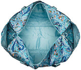 Vera Bradley womens Lighten Up Large Travel Duffel, Polyester, Daisy Paisley, One Size