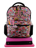 L.O.L. Surprise! Dolls Girls 16" School Backpack (One Size, Black/Pink)