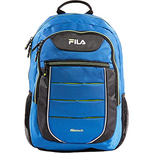 Fila Argus Laptop/Tablet Backpack (Blue/Neon)
