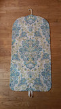 Carry It Well Women'S Hanging Garment Bag Turquoise And Green Medallion