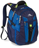 High Sierra Xbt Laptop Business Backpack, True Navy/Royal Cobalt/Chartreuse