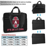 COCOCHILLA Ka-p_p_a 1911 KAP A_l-p-ha P_s-i Laptop Shoulder Messenger Bag Case Sleeve Laptop Case Laptop Briefcase Handbag 15.6 Inch (13/14 Inch)