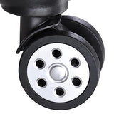 AW 20" Rolling Luggage ABS Hard Shell Lightweight Travel Suitcase 360 Degree 4 Wheels Lockable