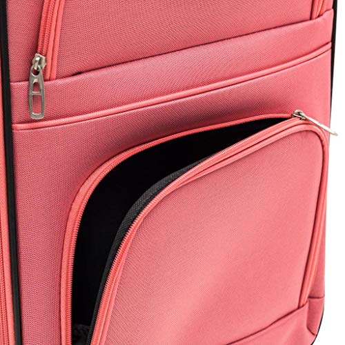 Millennium by Travelway Wheeled Suitcase - Rolling Carry-on (20 Inch ...