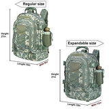 40L Outdoor Expandable Tactical Backpack Military Sport Camping Hiking Trekking Bag (ACU 08001A) by