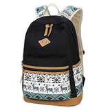 Canvas Backpack Cute Lightweight Teen Girls Backpacks School Shoulder Bags Backpack Set Alando