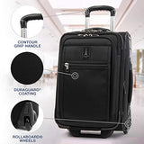 Travelpro Crew Expert Global Carry-on Expandable Rollaboard, Jet Black
