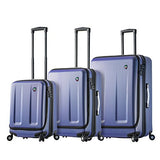 Mia Toro Italy Esotico Hardside Spinner Luggage 3 Piece Set, White