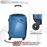3 Pc Luggage Set Durable Lightweight Spinner Suitecase Lug3 1610 Teal