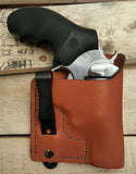 S&W M&P Shield 9Mm 40 Soft Leather Concealed Carry Holster Iwb Tuckable (Will Fit Performance