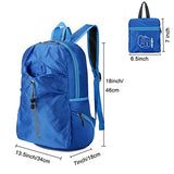 HEXIN Rated 25L Water Risistant Durable Matching Backpack Handy Daypack Blue