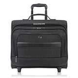 Solo Columbus 15.6 Inch Rolling Laptop Overnighter Case With Removable Sleeve, Black