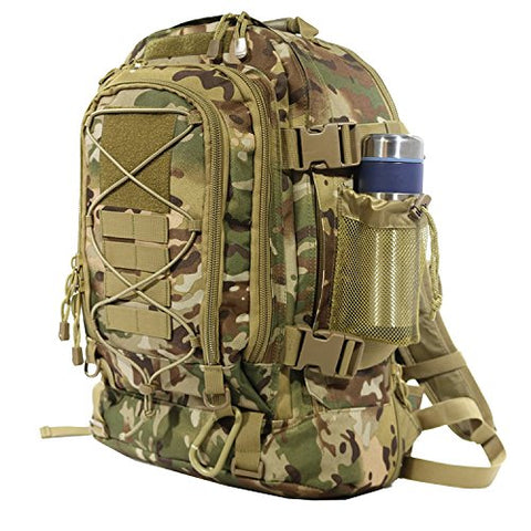 ARMYCAMOUSA 40L Outdoor Expandable Tactical Backpack Military Sport Camping Hiking Trekking Bag