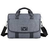 Vangoddy Chrono Series Grey Messenger Tote Bag For 15.6" To 16" Tablet Laptop Notebook Chromebook
