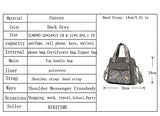 Bibitime Bohemian Crossbody Bag For Women Handbag Floral Tote Hobo Shoulder Bag Messenger Bag Cross