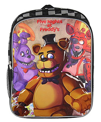 Five Nights at Freddy's 16" Backpack with Side Mesh Pockets