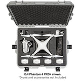 Nanuk Dji Drone Waterproof Hard Case With Custom Foam Insert For Dji Phantom 4/ Phantom 4 Pro