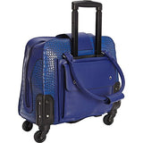 Hang Accessories Crocodile Rolling Carry On Trolley Bag - Wheeled Travel, Work, And Weekend Tote.