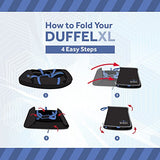 Shacke Duffel XL - Large Travel Duffel Bag - Foldable w/Memory Foam Shoulder Pad