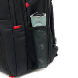 POSO Laptop Travel Backpack 17.3 Inch Computer Bag with USB Port Business Rucksack Hiking