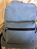 Victoria'S Secret Pink Campus College Backpack Denim Light Washed