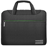Vangoddy Nineo 13 Nylon Padded Laptop Messenger Bag (Grey / Green) For Acer Switch 3 5 / Alpha 12 /