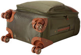 Caribbean Joe 20'' Carry-On Spinner Luggage Olive Green 20"